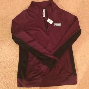 BRAND NEW- VS Pink Ultimate half-zip