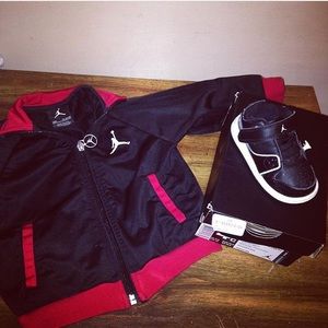 Jordan Set - 12 M - Shoes , Jacket, & Pants!