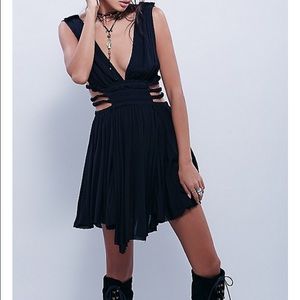 Free People Fit and Flare dress.