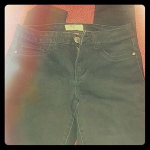 LEI all black skinny jeans