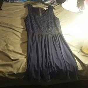 Very cute lace top n zip dress
