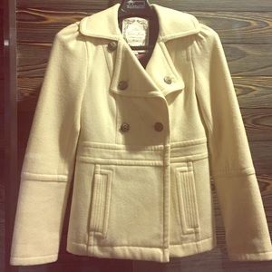 Guess - Cream Peacoat