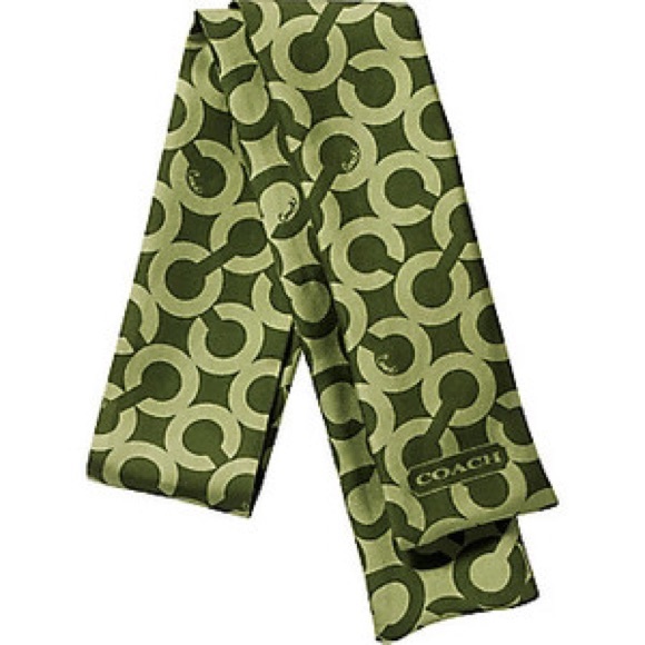 Coach Accessories - Coach ponytail scarf