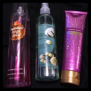 Bath and Body Works Perfumes and Lotion