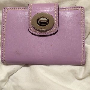 Coach Purple Wallet