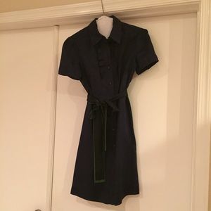 Banana Republic Navy Blue Dress