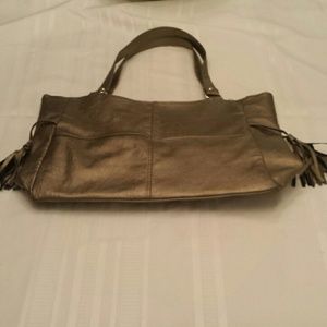 Gold Crabtree & Evelyn purse