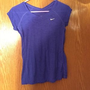 Purple T-Shirt- Nike- size xs