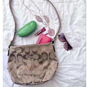 Coach cross body purse