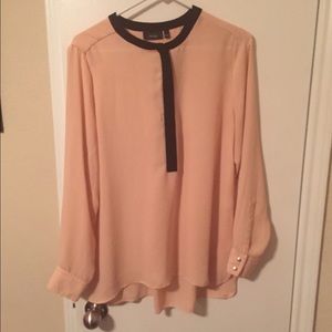 Long sleeve flowy blouse