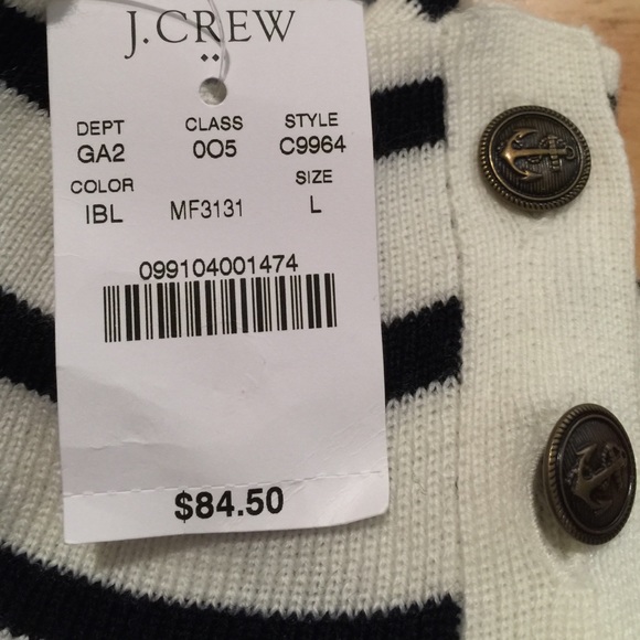 J.Crew Striped Sweater - Picture 3 of 3
