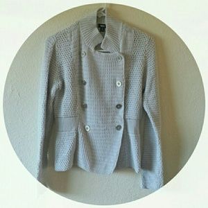 *Mossimo* grey knit jacket