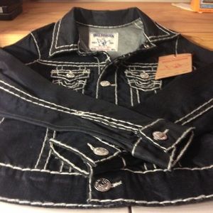 Black True religion jacket