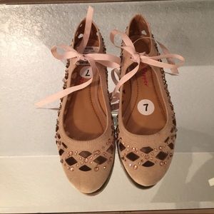 Pink and Pepper ballet flats