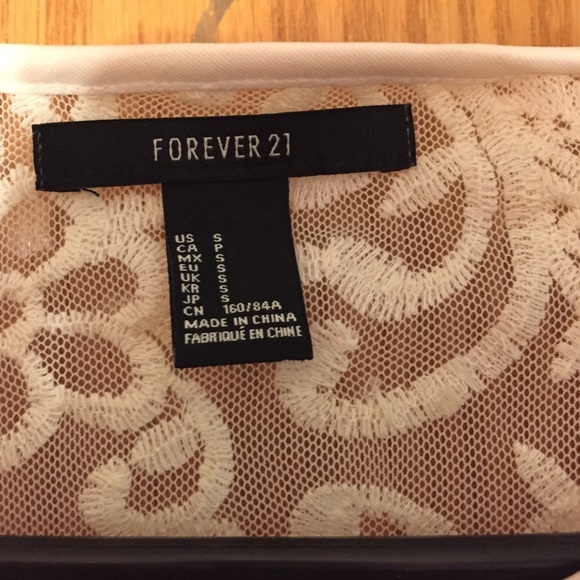 BRAND NEW! Not worn once- forever21 white belly to - Picture 2 of 3