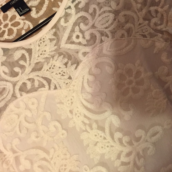 BRAND NEW! Not worn once- forever21 white belly to - Picture 3 of 3