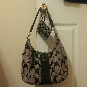 Coach purse and wallet