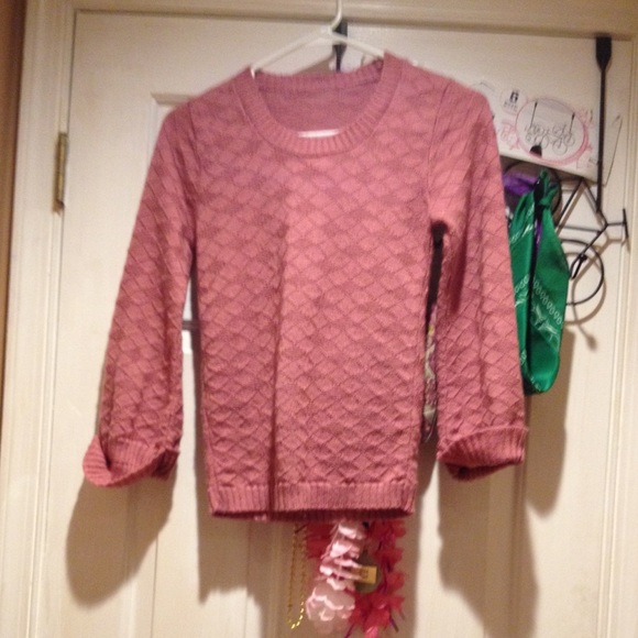 Pinkish sweater