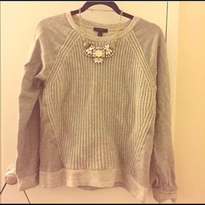Jcrew gray sweater