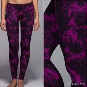 SOLD- Breezie Regal Plum Lululemon Yoga Pants