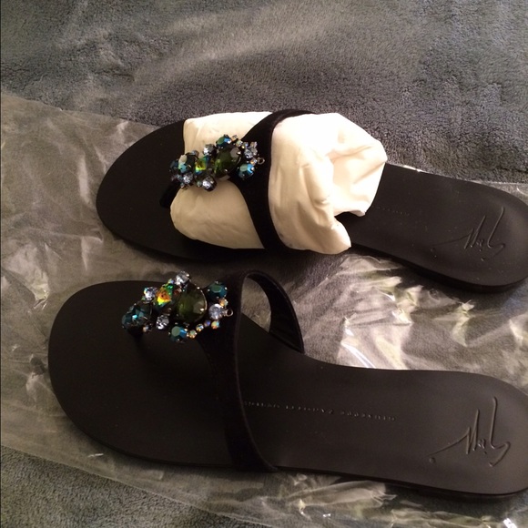 Giuseppe Zanotti crystal sandals