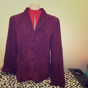 Jones New York 100% Leather Jacket