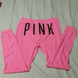 Victoria's Secret Pink thermal pajama pants