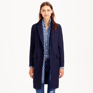 J Crew menswear-inspired Melton wool coat