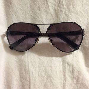 Purple Tory Burch Aviators