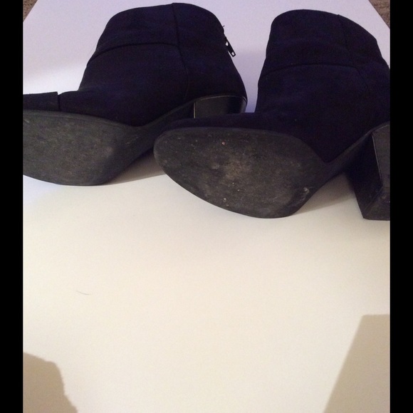 Suede look/feel bootie HOST PICK 12/6. ❤️❤️❤️🎈🎈 - Picture 2 of 5