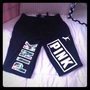 Pink NWT collegiate skinny pants