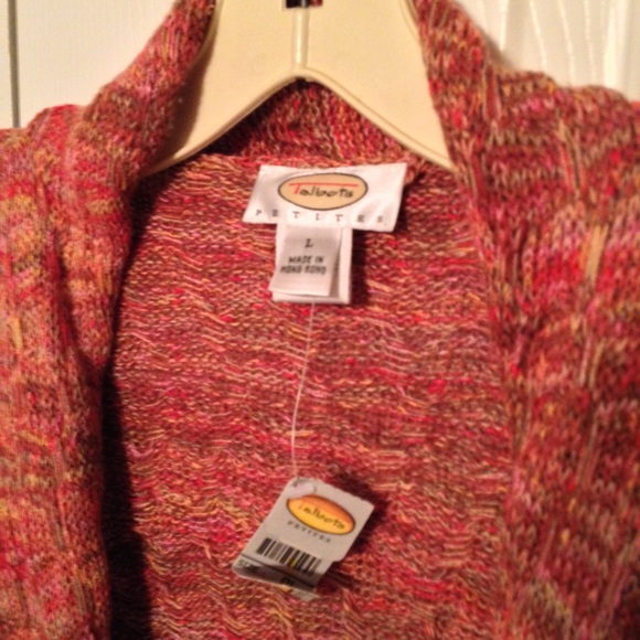 Talbots cute wrap knit top - Picture 3 of 3