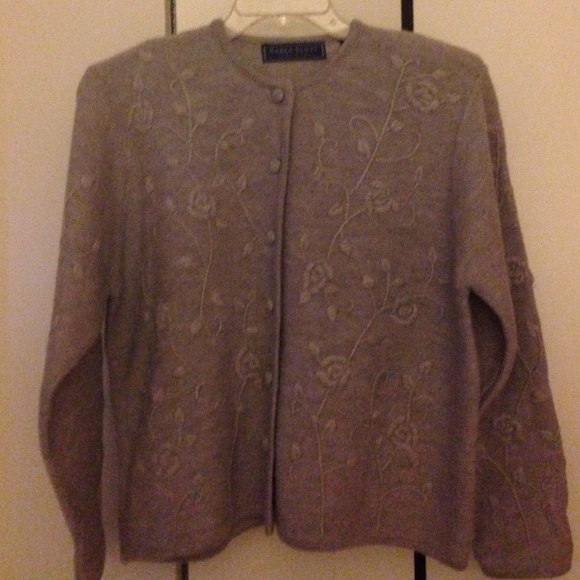 Gray sweater pure wool - Picture 1 of 1