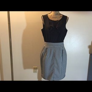 NWT Black and white dress