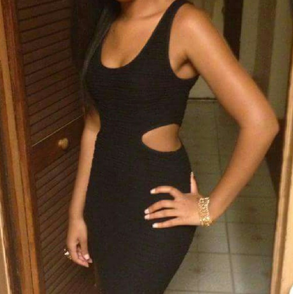 Bebe "All Black Cute Dress"