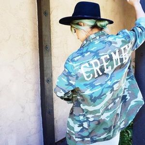 CREME DE LA FAME Jackets & Coats - CDLF CAMO SHIRT JACKET CREME DE LA FAME Jackets & Coats - CDLF CAMO SHIRT JACKET