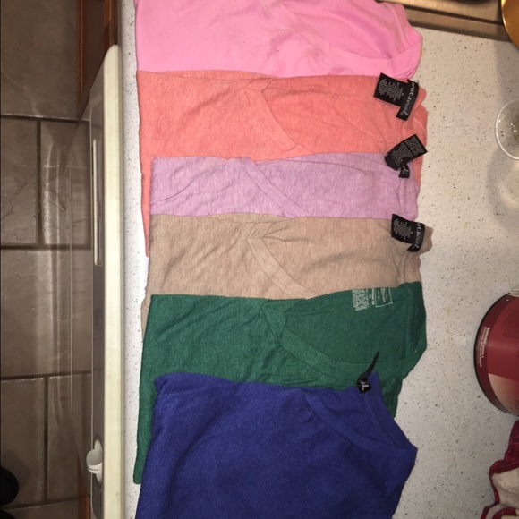 V neck t shirt bundle