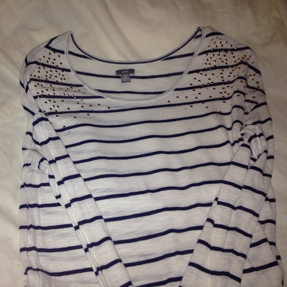 Aerie stripped tshirt