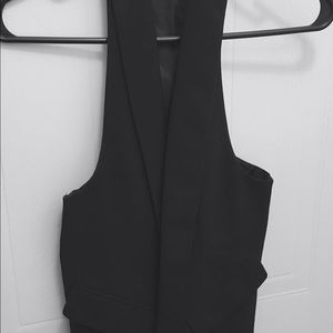 Black vest