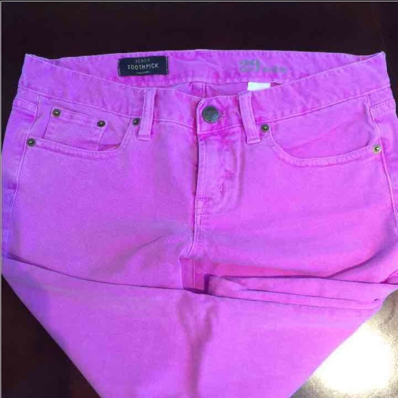 JCrew Toothpick Ankle Jeans