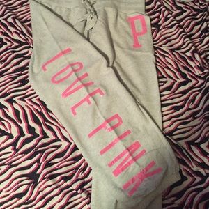 VS grey sweats