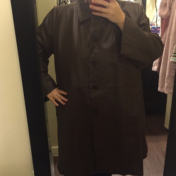 Jessica London 100% Real Leather Jacket-Size 24