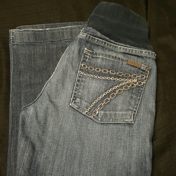 7 For all man kind maternity jeans