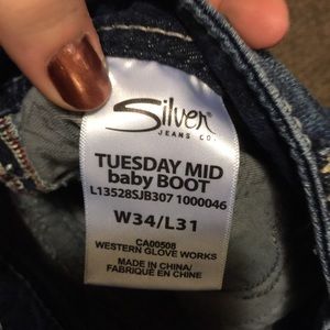 Silver Jeans!