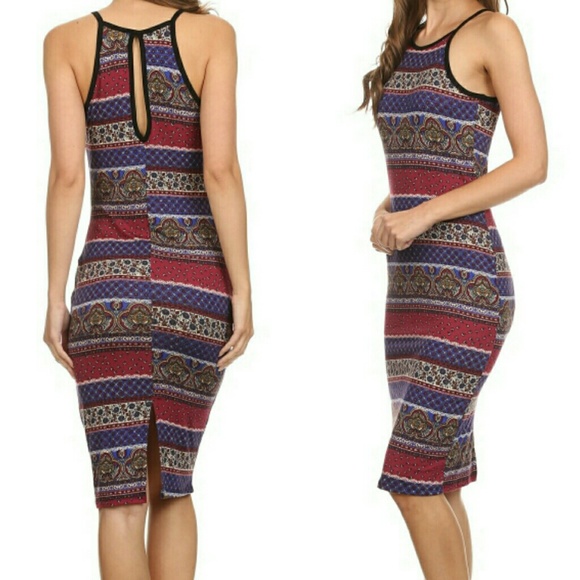 Floral Print Dress - Picture 2 of 2