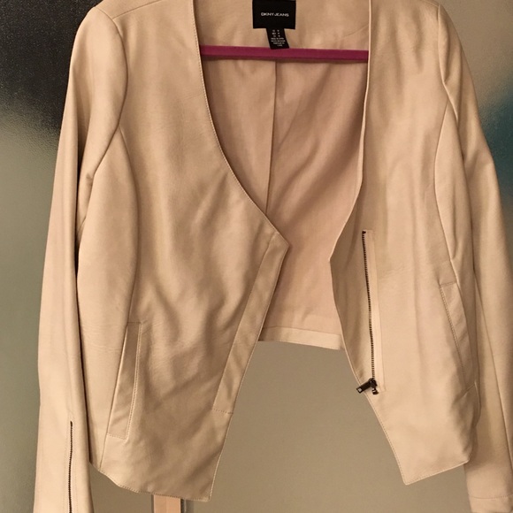 DKNY JACKET very soft feels &looks like leather.