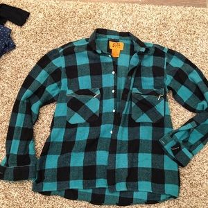 Real buffalo plaid flannel