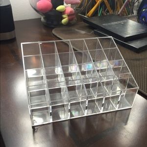 Acrylic lipstick holder-24 slots