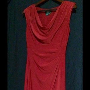 Dress, Red, Size 10, Ralf Lauren
