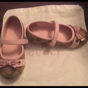 Toddler Authentic Gucci Mary Janes